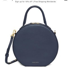 Mansur Gavriel calf circle crossbody NWT
